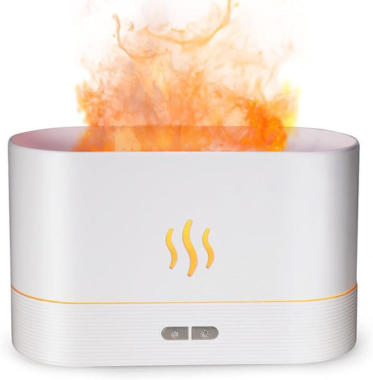 Flame Aroma Humidifier with LED Light